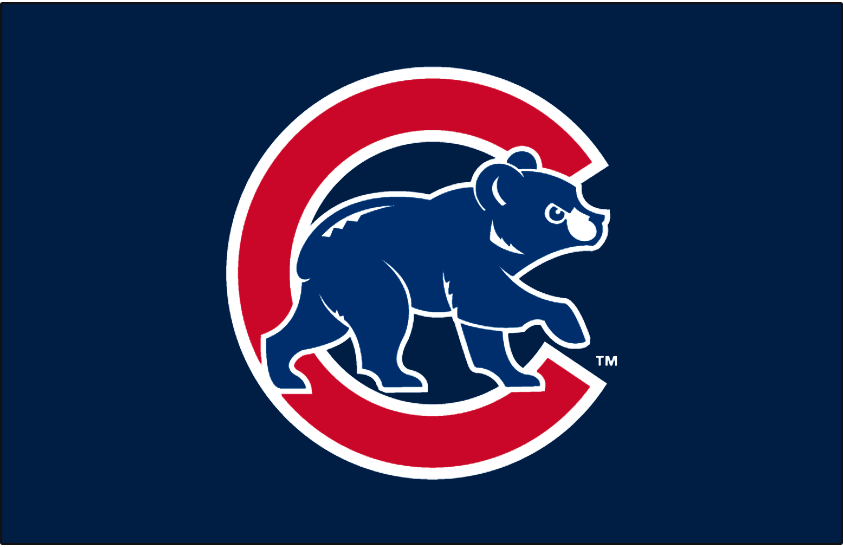 Chicago Cubs 2003-2006 Jersey Logo fabric transfer